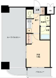 【間取り】 | ハーモニーレジデンス門前仲町 | 間取りです。