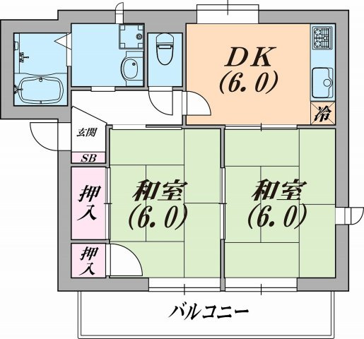フレグランス南五葉