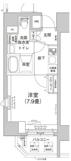 【間取り】 | ティモーネ上野の森ノース | 間取りです。