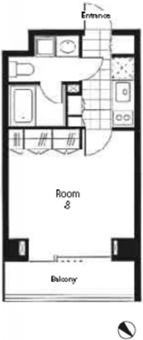 新品家具付きマンション南雪谷5(KaGood東京)の間取り|※間取りと異なる場合は現状を優先します。