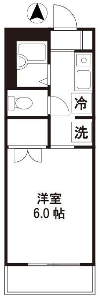 シャルマン西巣鴨の間取り