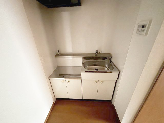 菊池市泗水町吉富のアパートのキッチン