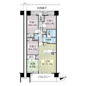 プレサンスレジェンド六地蔵の間取り