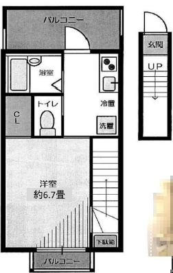 セレ八広の間取り