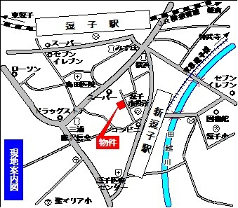 パルコート１８の地図|耐震耐火旭化成ヘーベルメゾン　ＣＡＴＶ導入済