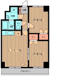 【間取り】 | サンプレイス早宮 | 間取りです。