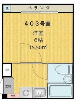 アーバ・ハイツ西早稲田の間取り