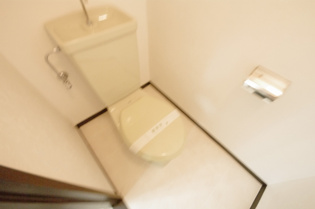 シンプルで使いやすいトイレです♪