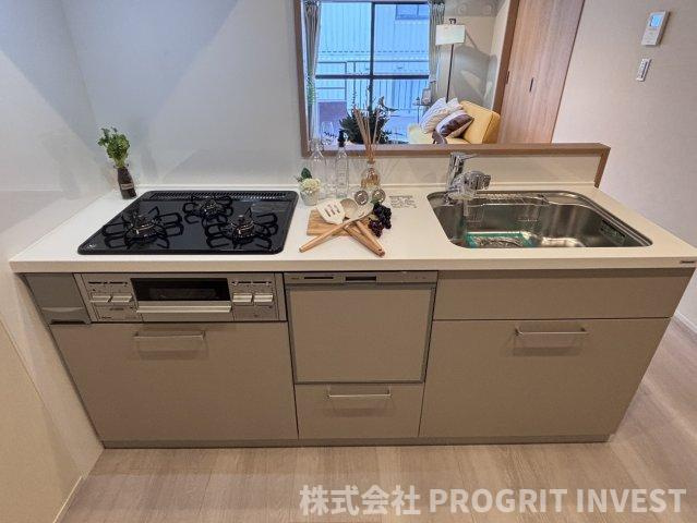 ジョリーメゾンヌベル下落合のキッチン|食洗機・浄水器付きのシステムキッチン♪