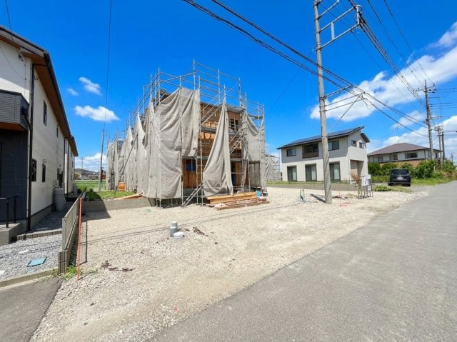【Cradle Garden】　結城市結城　第４６　全3邸の前面道路含む現地写真|陽当り良好！ぜひ、現地にてご体感ください（＾＾）
2026年9月撮影
