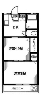【間取り】 | 第２ヒルズハウス | 間取りです。