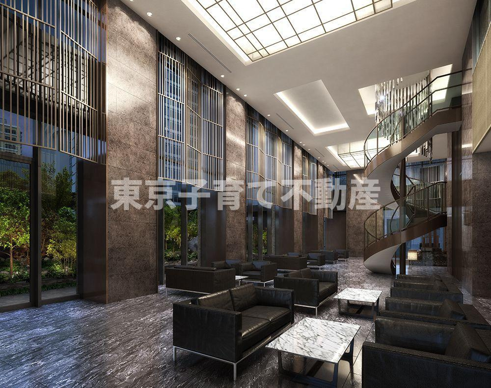 パークコート文京小石川ザ タワーのロビー