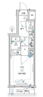 【間取り】 | レーヴ ドゥ クレエ綾瀬