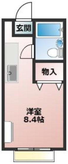【間取り】 | コーポ四季