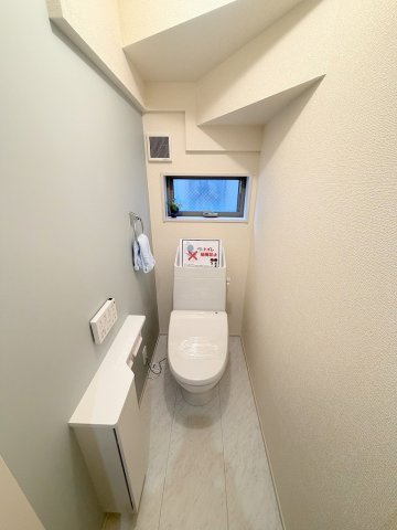 三郷市寄巻　新築戸建　全1棟のトイレ|同施工会社の参考写真になります。