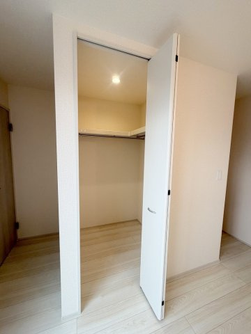 三郷市寄巻　新築戸建　全1棟の収納|同施工会社の参考写真になります。