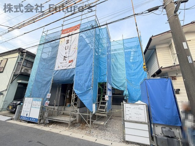 三郷市寄巻　新築戸建　全1棟の外観|現地の写真になります。