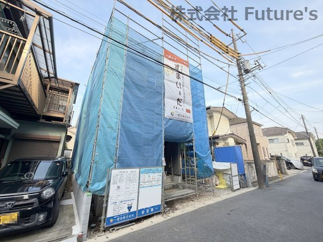 三郷市寄巻　新築戸建　全1棟の外観|現地の写真になります。