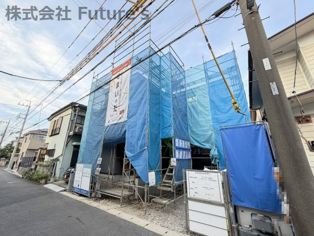 三郷市寄巻　新築戸建　全1棟の外観|現地の写真になります。