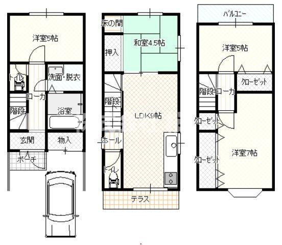 淀川区塚本５丁目　中古戸建