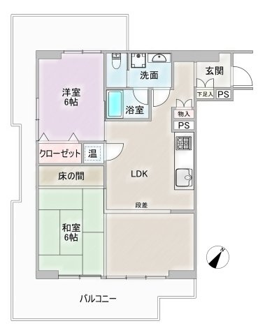 荘苑南伏見の間取り