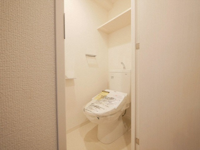 【トイレ】 | レオンコンフォート大手前ラトゥール | 清潔感のあるトイレです