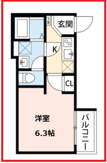 【間取り】 | シャトー墨田