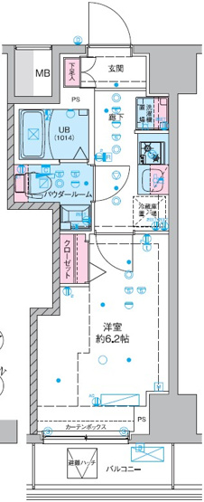 【間取り】 | GENOVIA西千葉Ⅱ