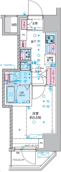【間取り】 | GENOVIA西千葉Ⅱ
