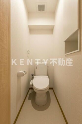 【トイレ】 | ベルガモット梅屋敷 | 清潔感のあるトイレです