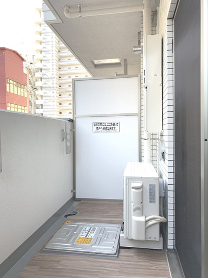 【バルコニー】プレサンス神戸元町ベルシオン
