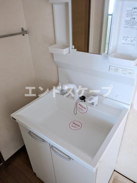 エスポワールＢの洗面所|高崎、前橋のお部屋探しはエンドスケープまで！お客様の理想お聞かせ下さい♪