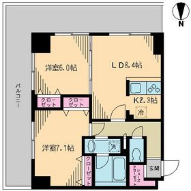 クレドラテース白河の間取り