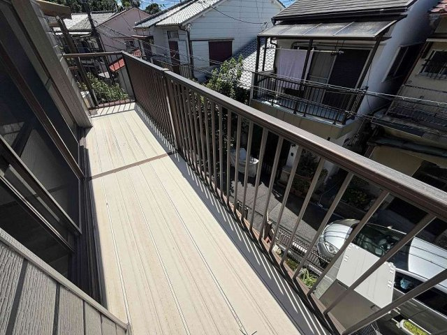 東垂水2丁目戸建のバルコニー