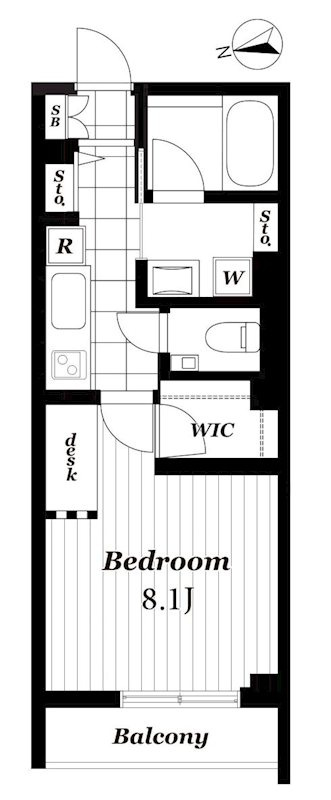 風香東新宿  の間取り