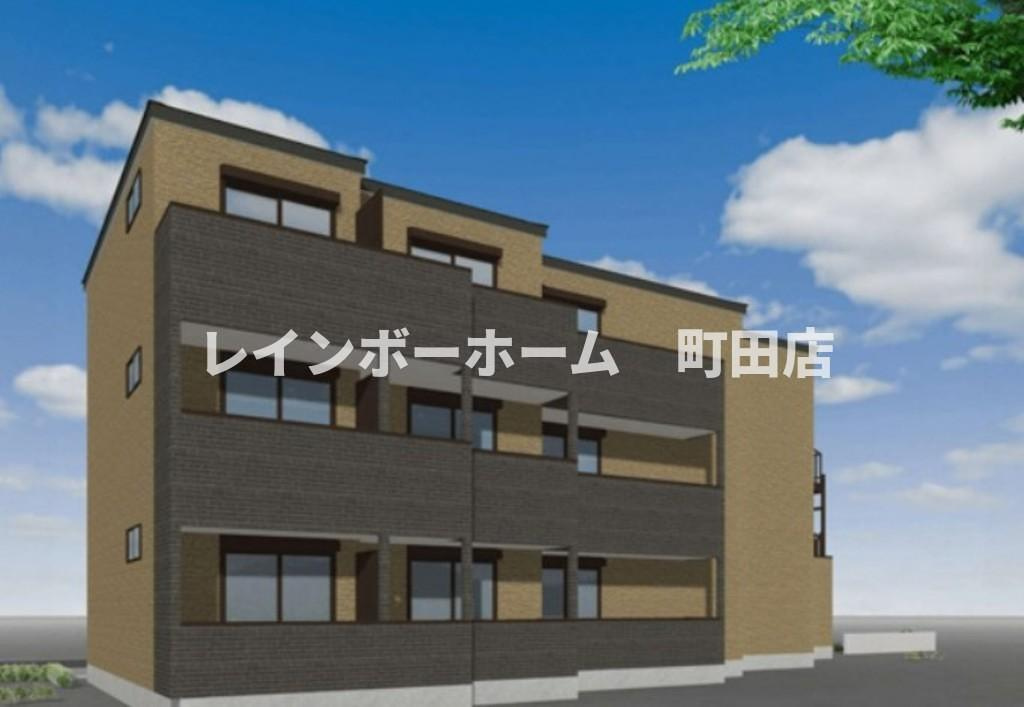 ベイルーム海老名エルデ※初期費用分割後払いサービス利用可能物件の外観パース
