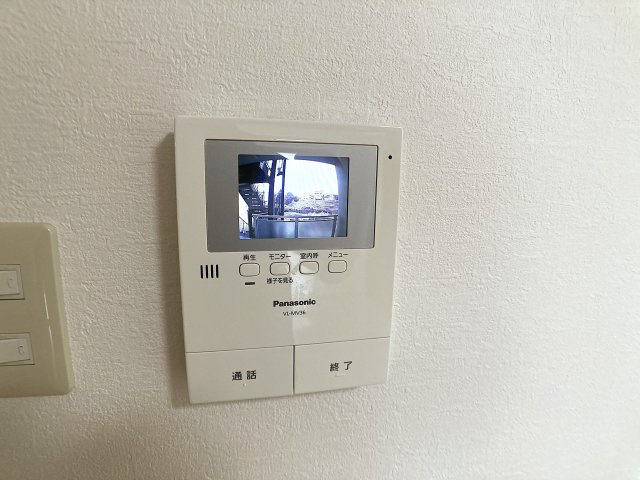 ベルダ鈴蘭台のセキュリティ|録画機能付きモニターフォン