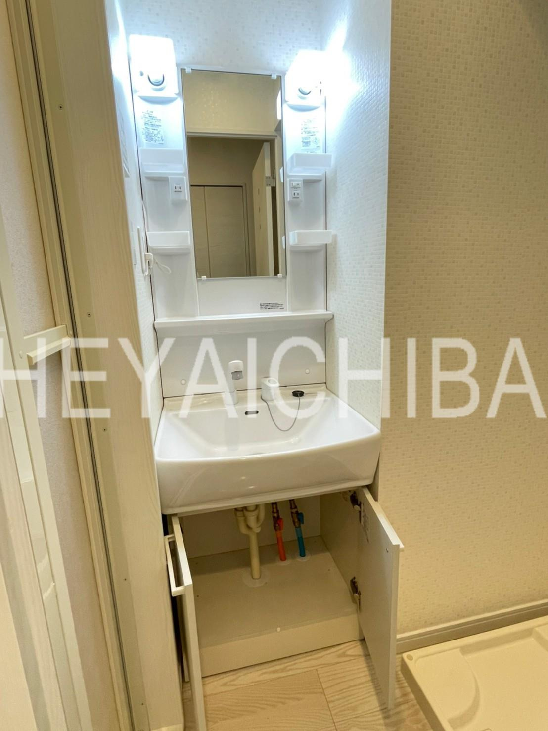 ラヴィエント浅草言問の洗面所|収納