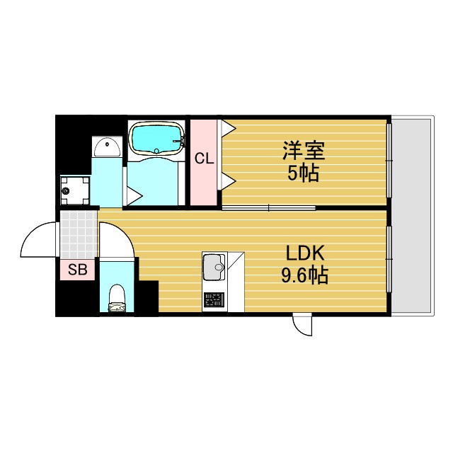 第1関根マンションの間取り