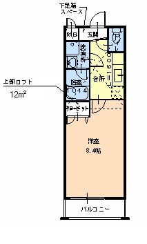 【間取り】 | フジパレスフォーゲルⅠ番館