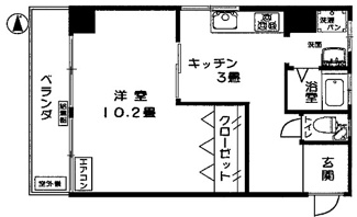 【間取り】 | 第二メゾン北梅田