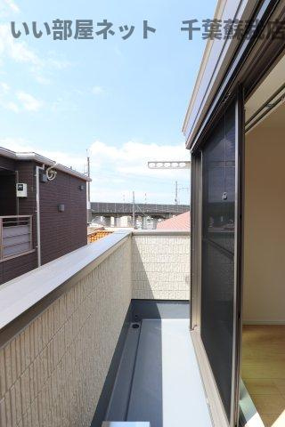 LUNIGHT都賀のバルコニー