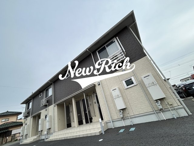 伊勢崎市北千木町のアパートの外観