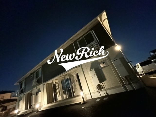 伊勢崎市北千木町のアパートの外観