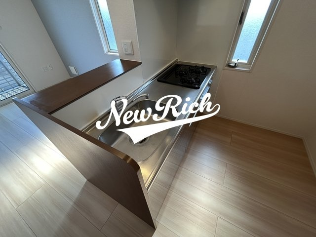 伊勢崎市北千木町のアパートのキッチン