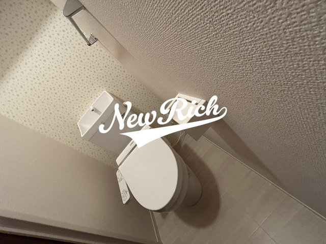 伊勢崎市北千木町のアパートのトイレ