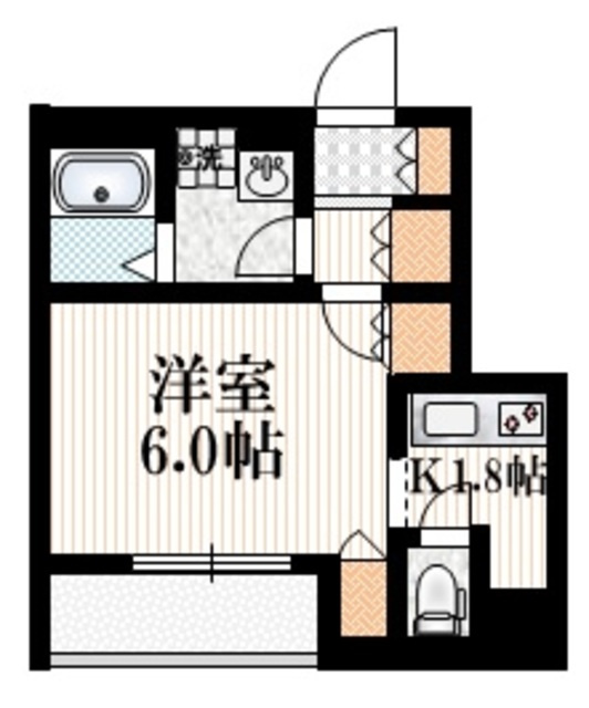メゾンベール宮坂の間取り|★間取り図★