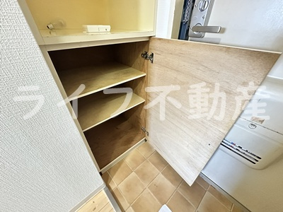 パークアベニューの収納|小物を収納するのに便利です