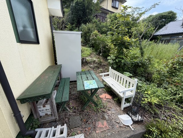温泉も引ける♪自宅で露天風呂気分も味わえる景色の良い中古住宅　フィオーレ喜連川の庭|お庭で自由な時間を過ごせます