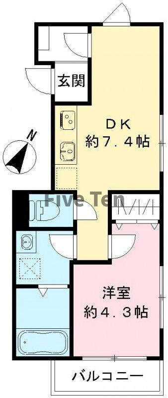 ルガロ西麻布の間取り